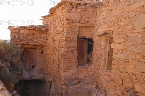 Fortified communal granary in South Morocco. These buildings are known as agadirs.