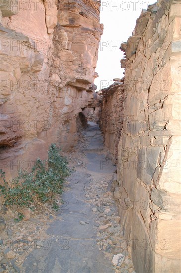 Fortified communal granary in South Morocco. These buildings are known as agadirs.