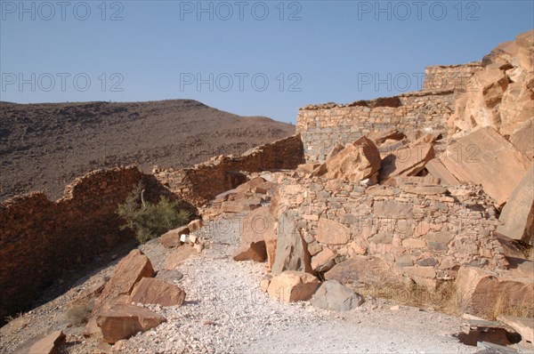 Fortified communal granary in South Morocco. These buildings are known as agadirs.