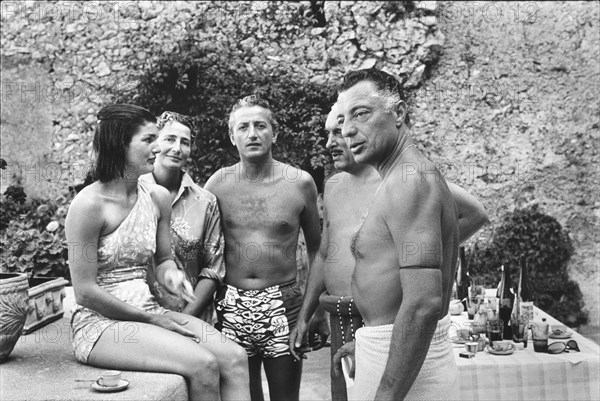 Jackie Kennedy and Gianni Agnelli - Ravello - août 1962