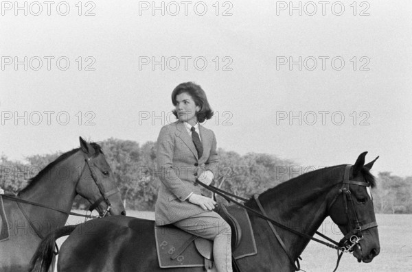 Jackie Kennedy at Glen Ora in 1962