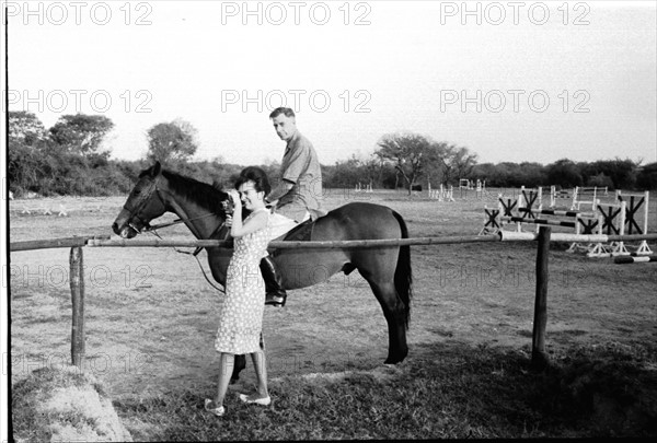 Jackie Kennedy at Glen Ora in 1962