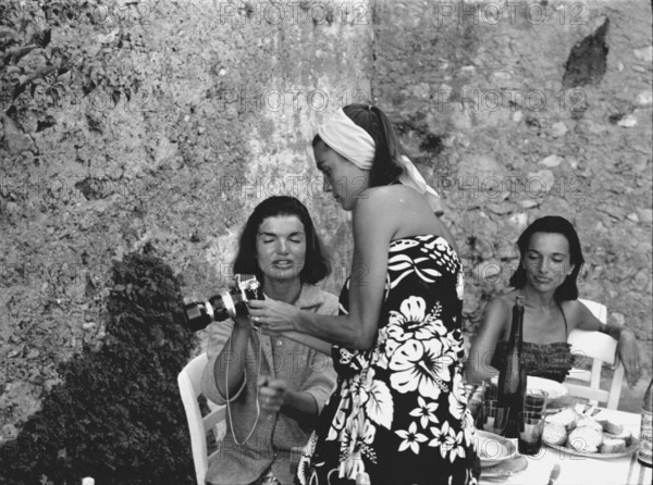 Jackie Kennedy. Summer 1962. Vacation in Ravello (Italy).