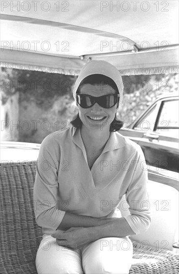 Jackie Kennedy. Summer 1962. Vacation in Ravello (Italy).