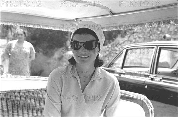 Jackie Kennedy. Eté 1962. Vacances à Ravello (Italie).