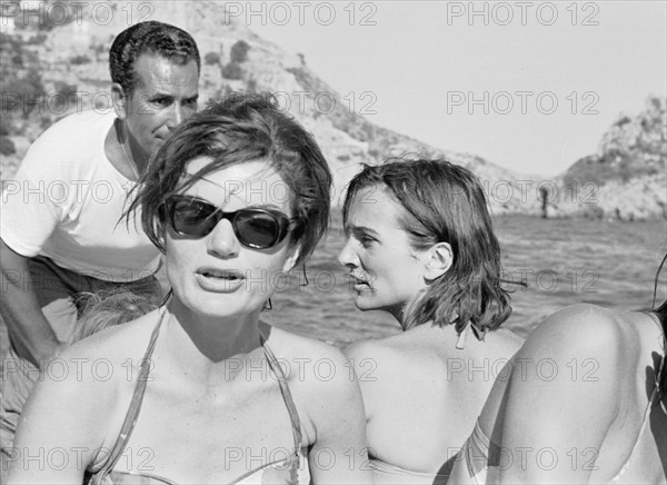 Jackie Kennedy. Eté 1962. Vacances à Ravello (Italie).