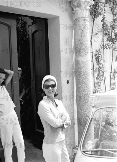 Jackie Kennedy. Summer 1962. Vacation in Ravello (Italy).