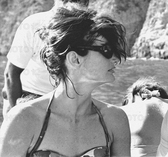 Jackie Kennedy. Eté 1962. Vacances à Ravello (Italie).