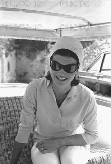 Jackie Kennedy. Eté 1962. Vacances à Ravello (Italie).