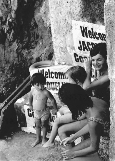 Jackie Kennedy. Summer 1962. Vacation in Ravello (Italy).