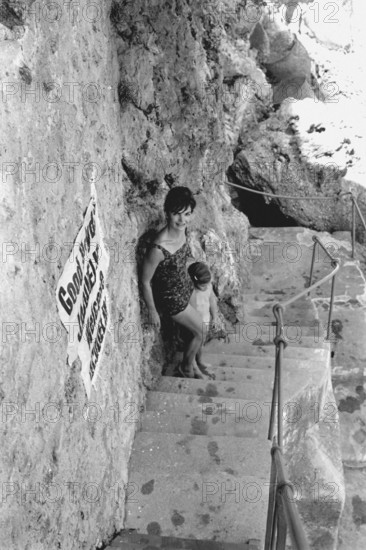 Jackie Kennedy. Eté 1962. Vacances à Ravello (Italie).