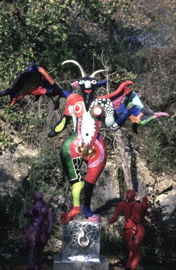 Niki de Saint-Phalle, Le Jardin des tarots à Garavicchio, Italie