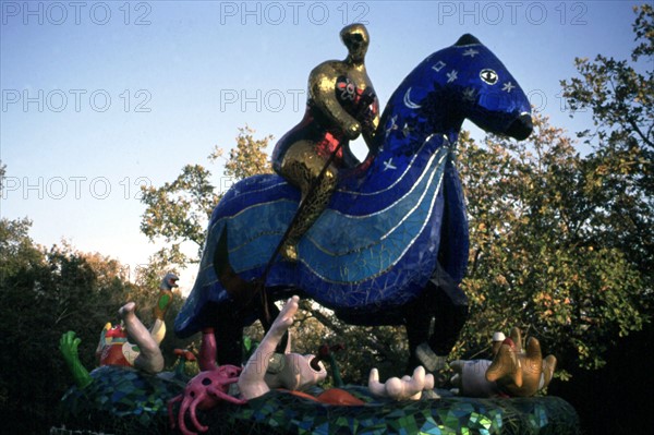 Niki de Saint-Phalle, The Tarots Garden in Garavicchio, Italy