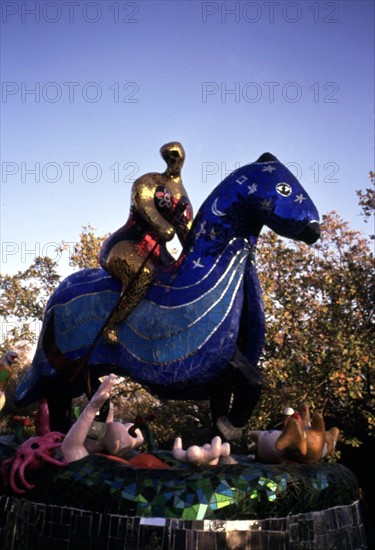 Niki de Saint-Phalle, The Tarots Garden in Garavicchio, Italy