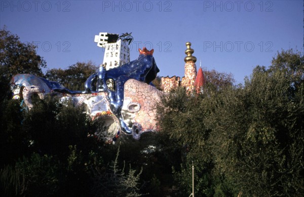 Niki de Saint-Phalle, Le Jardin des tarots à Garavicchio, Italie