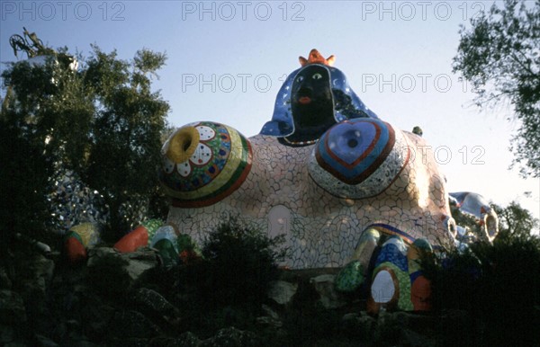 Niki de Saint-Phalle, The Tarots Garden in Garavicchio, Italy