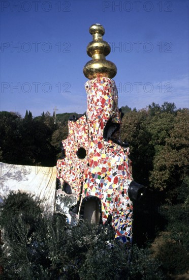 Niki de Saint-Phalle, Le Jardin des tarots à Garavicchio, Italie