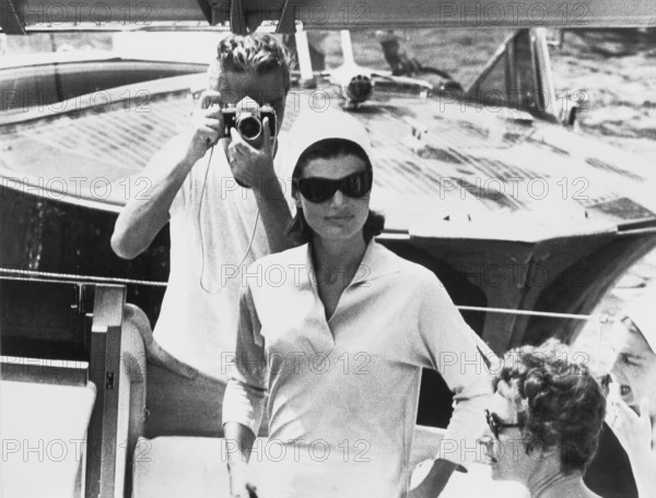 Jackie Kennedy et son photographe - 1962