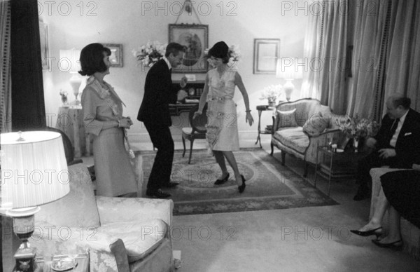 Jackie Kennedy danse le twist - 1962