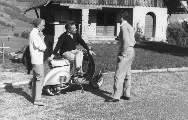 Herbert et Eliette von Karajan