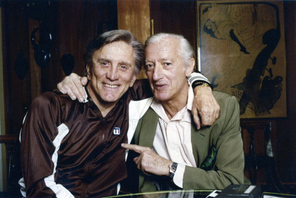 Kirk Douglas et Benno Graziani