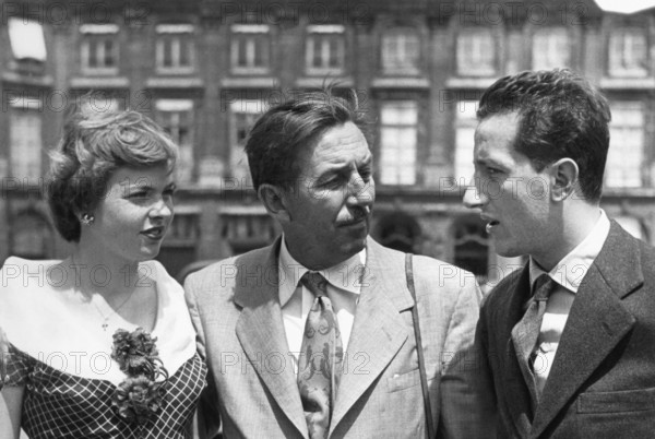 Judy Garland, Walt Disney et Benno Graziani