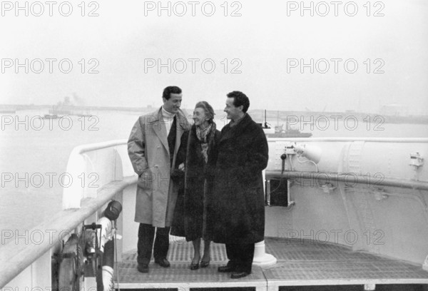 Benno Graziani, Madeleine Renaud et Jean-louis Barrault