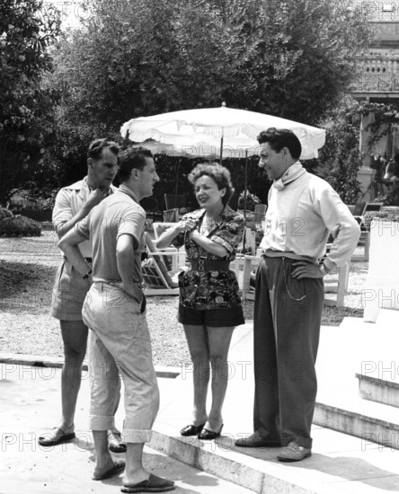 Benno Graziani avec Edith Piaf et Jacques Pills