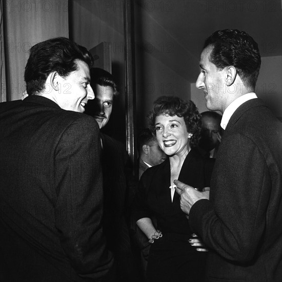 Gérard Philipe, Micheline Presle and Benno Graziani