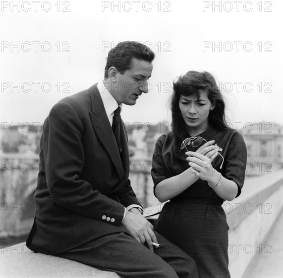 Benno Graziani et Juliette Gréco