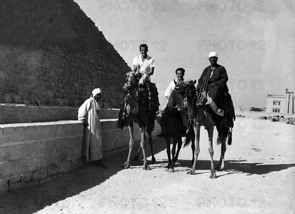 Benno Graziani in Cairo, 1954