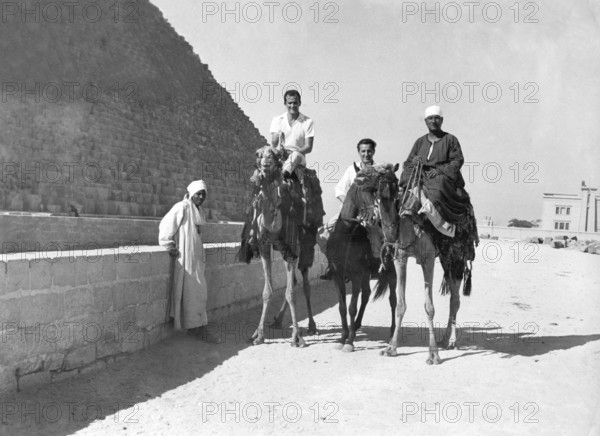 Benno Graziani in Cairo, 1954