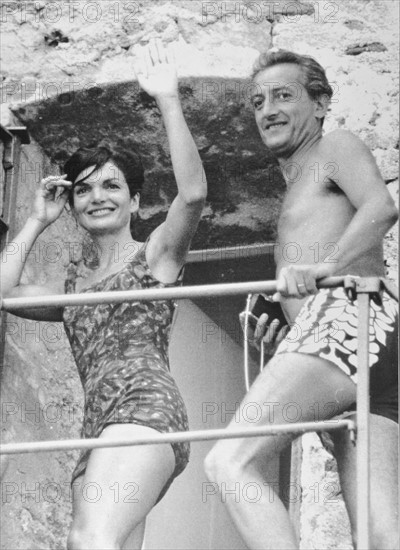 Benno Graziani and Jackie Kennedy, 1962