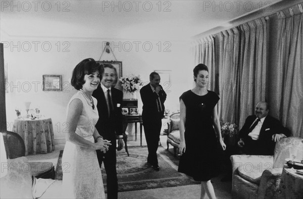 Jackie Kennedy et Oleg Cassini, 1962