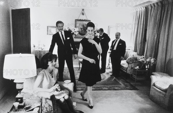 Jackie Kennedy and Oleg Cassini, 1962