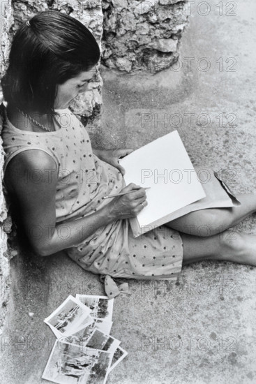 Jackie Kennedy. Summer 1962. Vacation in Ravello (Italy).