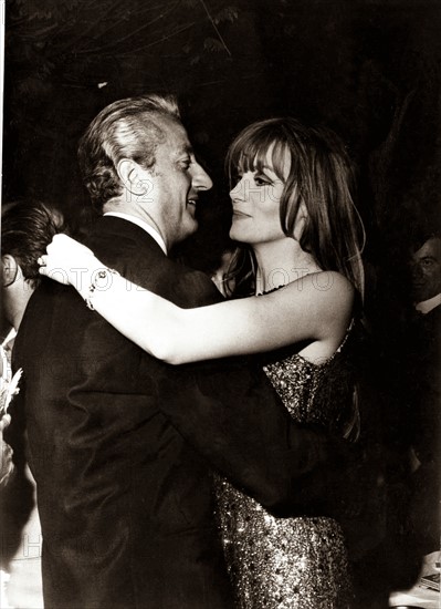 Benno Graziani et Françoise Dorléac