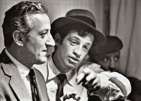 Benno Graziani and Jean-Paul Belmondo