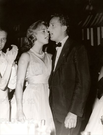 Jane Fonda and Benno Graziani, 1957