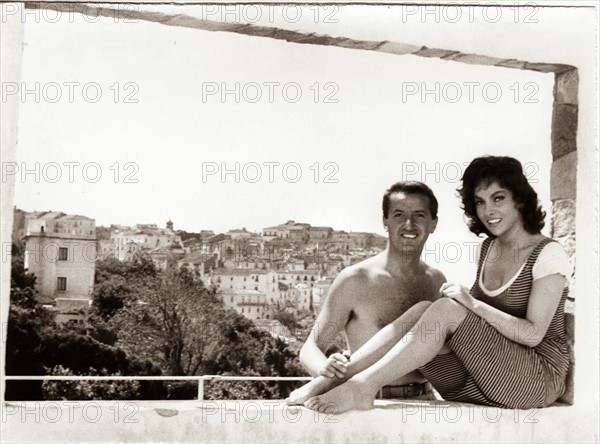 Benno Graziani and Gina Lollobrigida