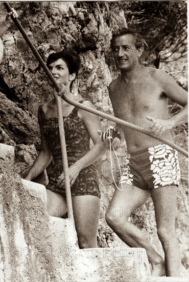 Benno Graziani and Jackie Kennedy, 1962