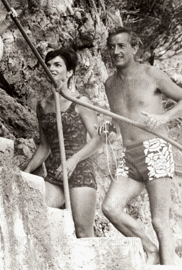 Jackie Kennedy et Benno Graziani, 1962