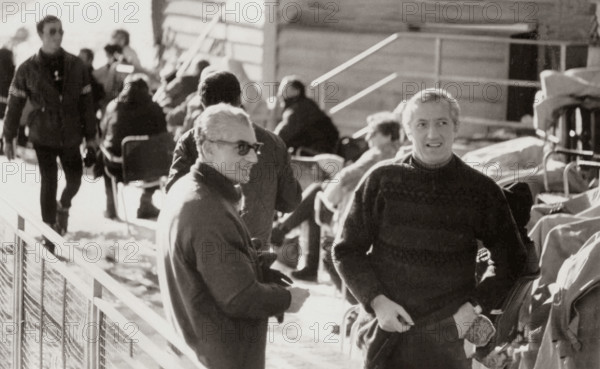 The Shah of Iran in Saint-Moritz