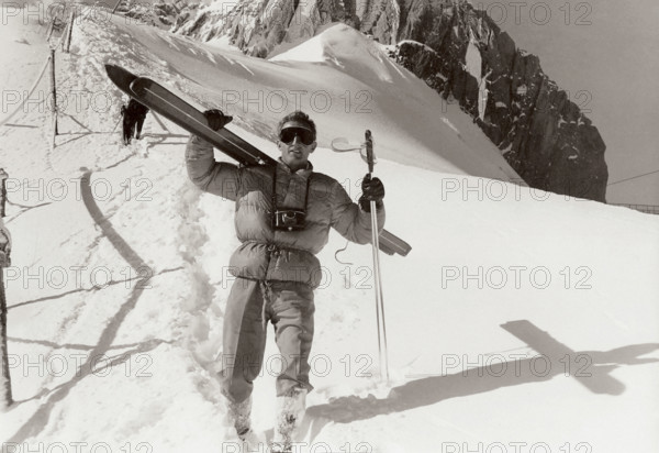 Benno Graziani in Chamonix