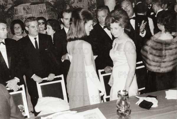 Jackie Kennedy and the Duchess of Alba