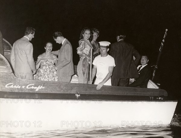 Jacqueline de Ribes, Marella Agnelli, Gianni Agnelli