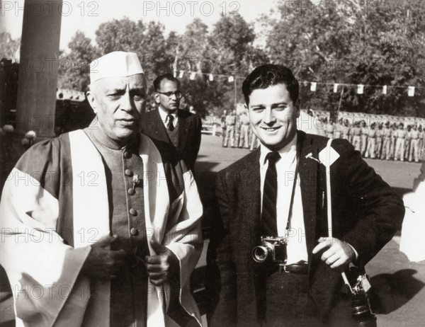 Nehru et Paul Schutzer