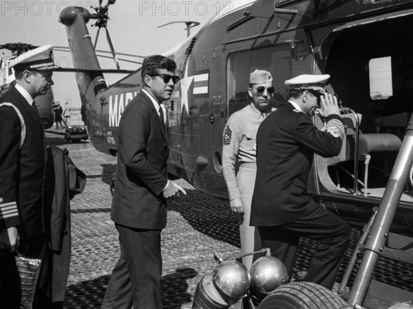 The Shah of Iran and Kennedy, Cap Canaveral