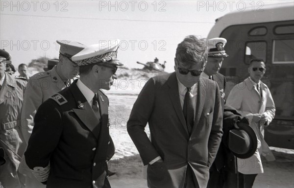Le Shah d'Iran et Kennedy, Cap Canaveral