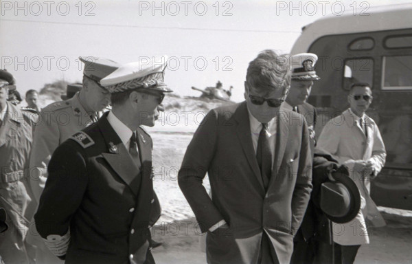 Le Shah d'Iran et Kennedy, Cap Canaveral